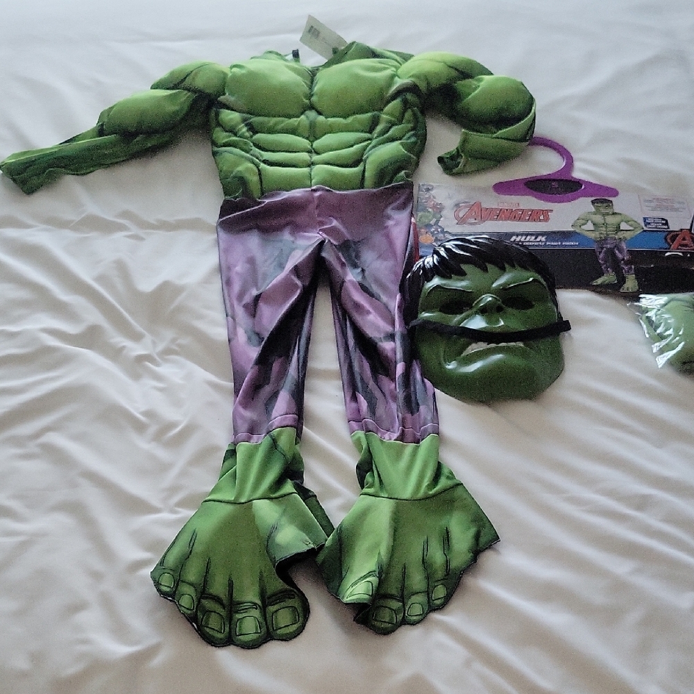 RUBIES Child's Hulk Costume Sz S (4-6)